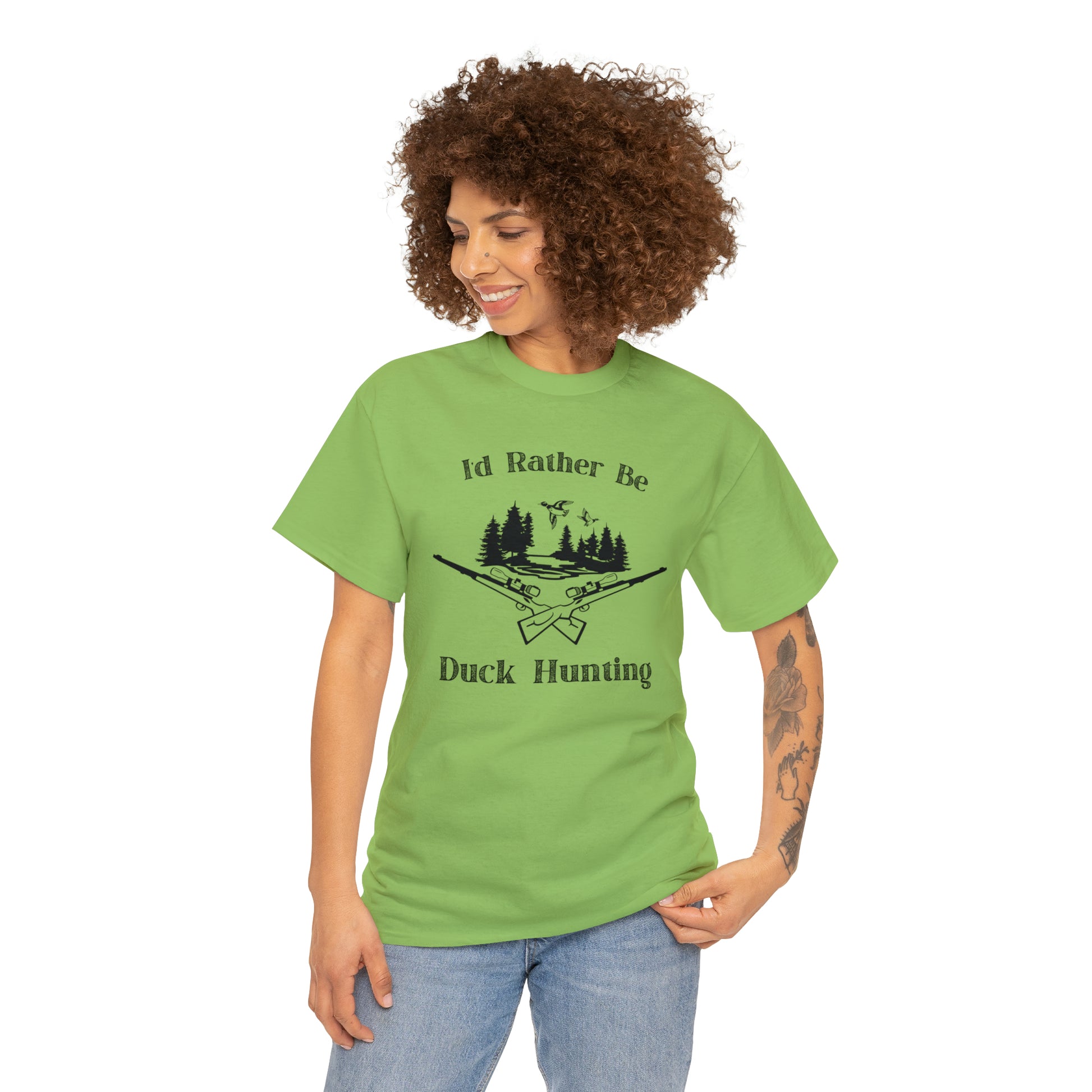 "I'd Rather Be Duck Hunting" T-Shirt - Weave Got Gifts - Unique Gifts You Won’t Find Anywhere Else!