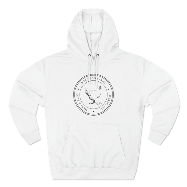 Custom "Chicken Farm Logo" Hoodie - Weave Got Gifts - Unique Gifts You Won’t Find Anywhere Else!