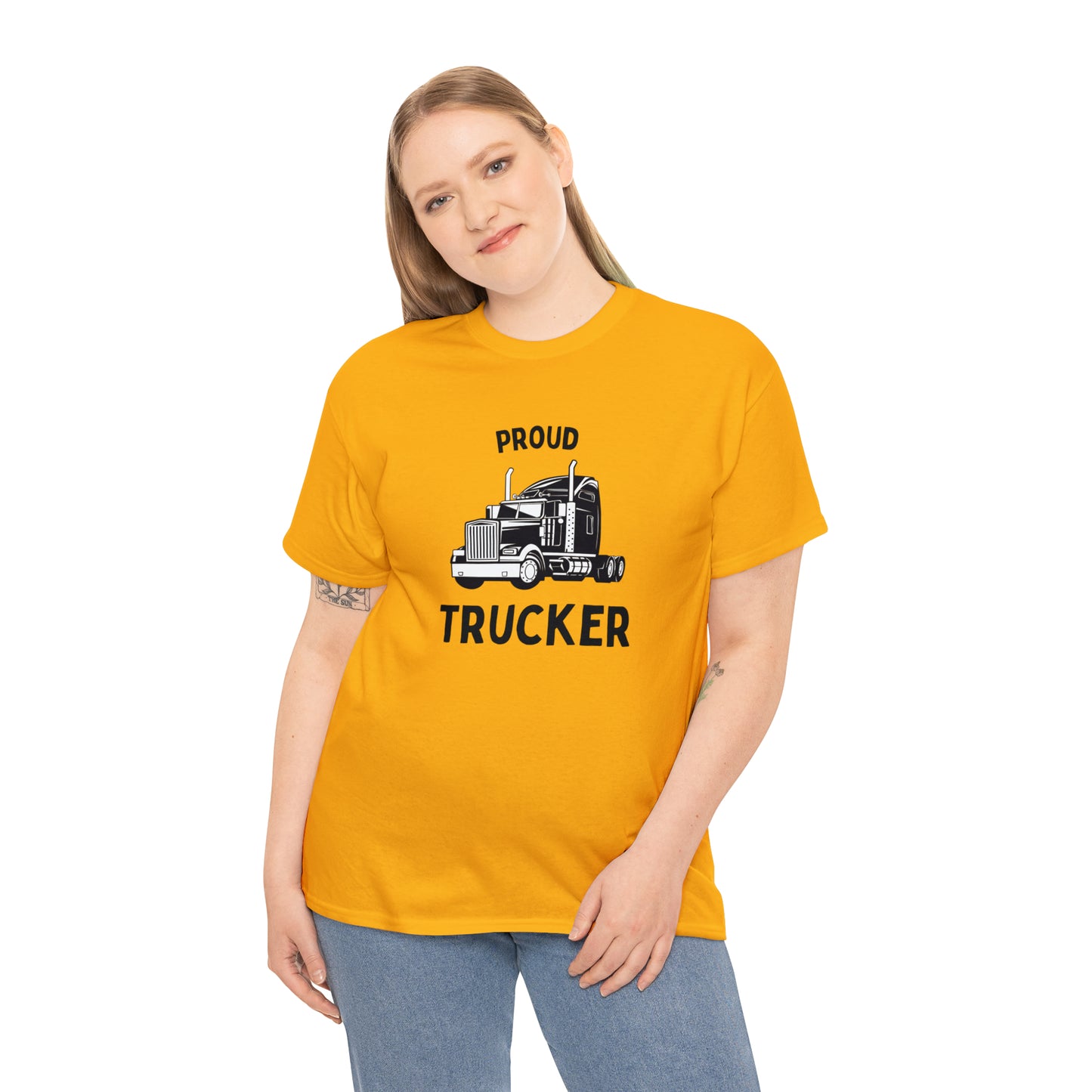 "Proud Trucker" T-Shirt - Weave Got Gifts - Unique Gifts You Won’t Find Anywhere Else!