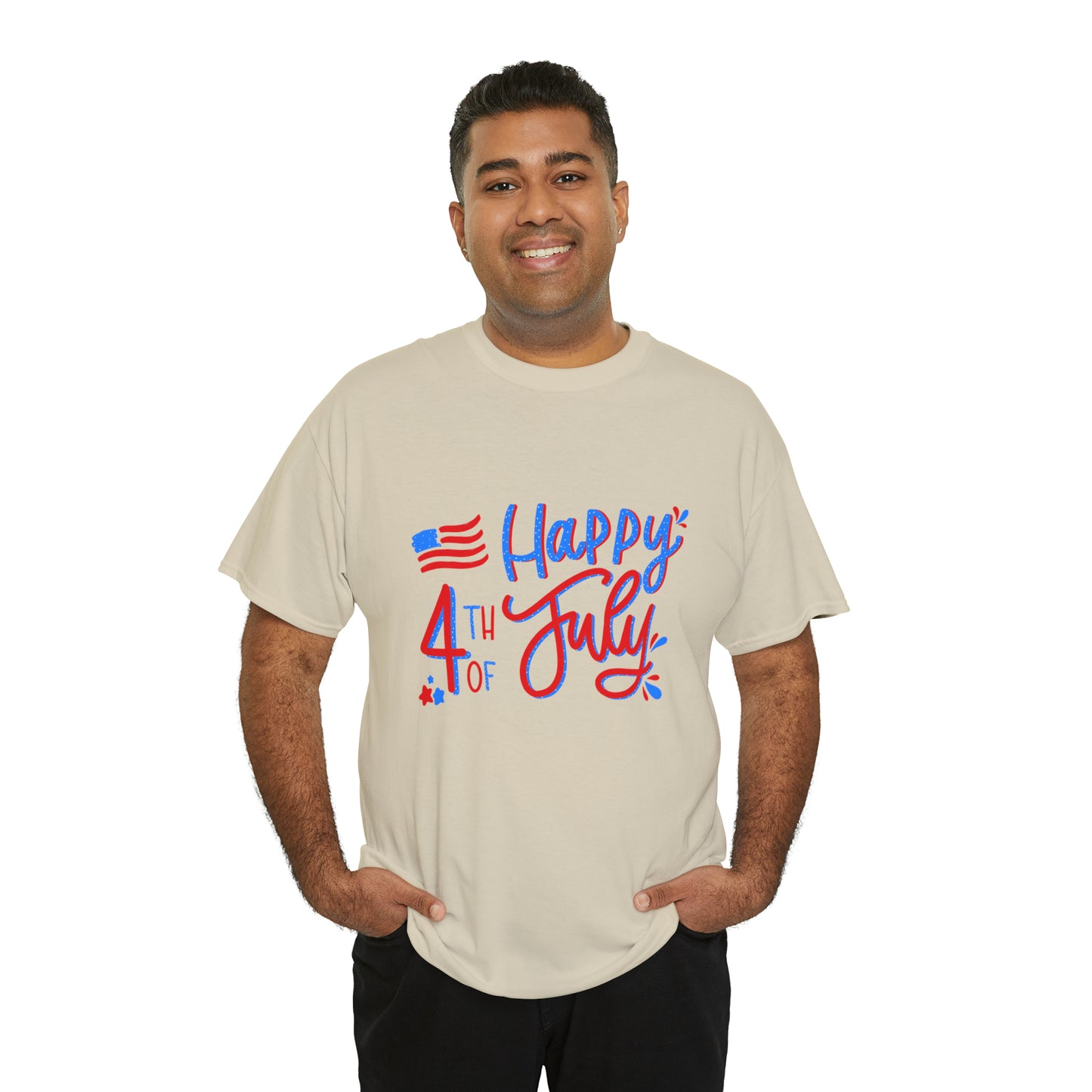 "Happy 4th Of July" T-Shirt - Weave Got Gifts - Unique Gifts You Won’t Find Anywhere Else!