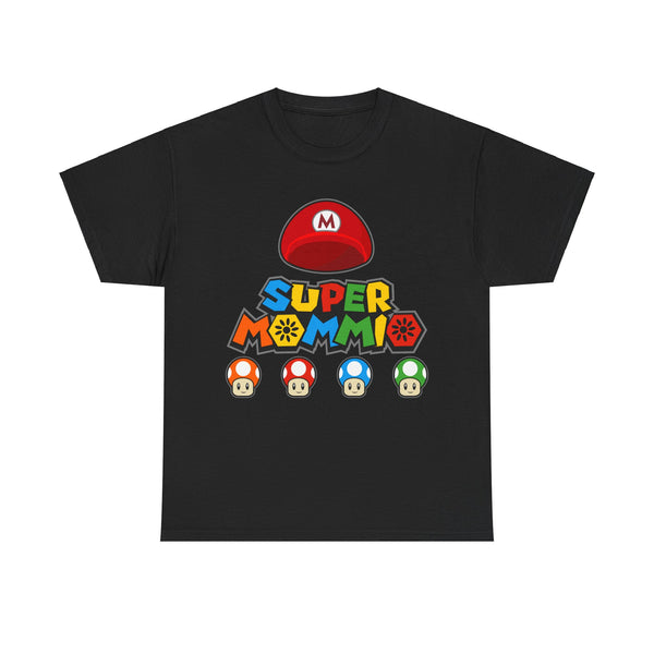 Cute mom t-shirt with Super Mommio twist
