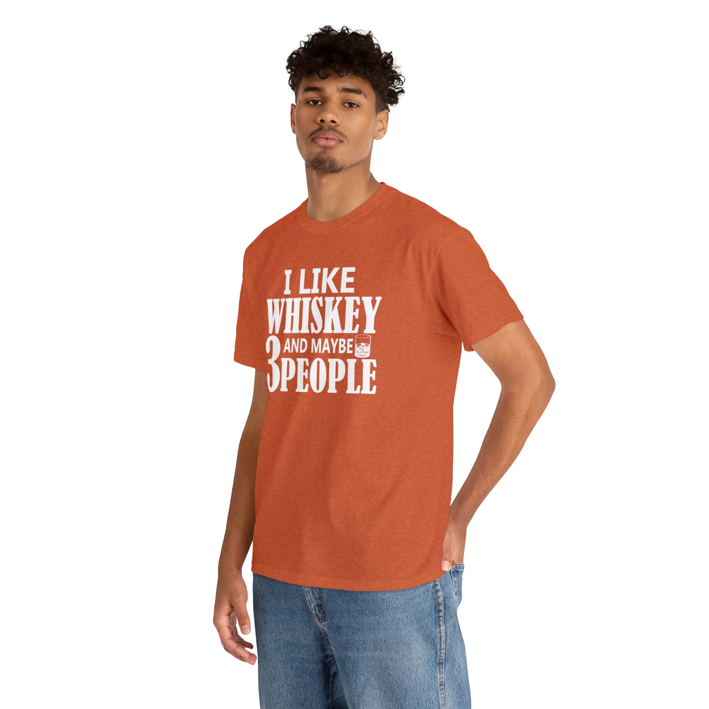 "I Like Whiskey & Like 3 People" T-Shirt - Weave Got Gifts - Unique Gifts You Won’t Find Anywhere Else!