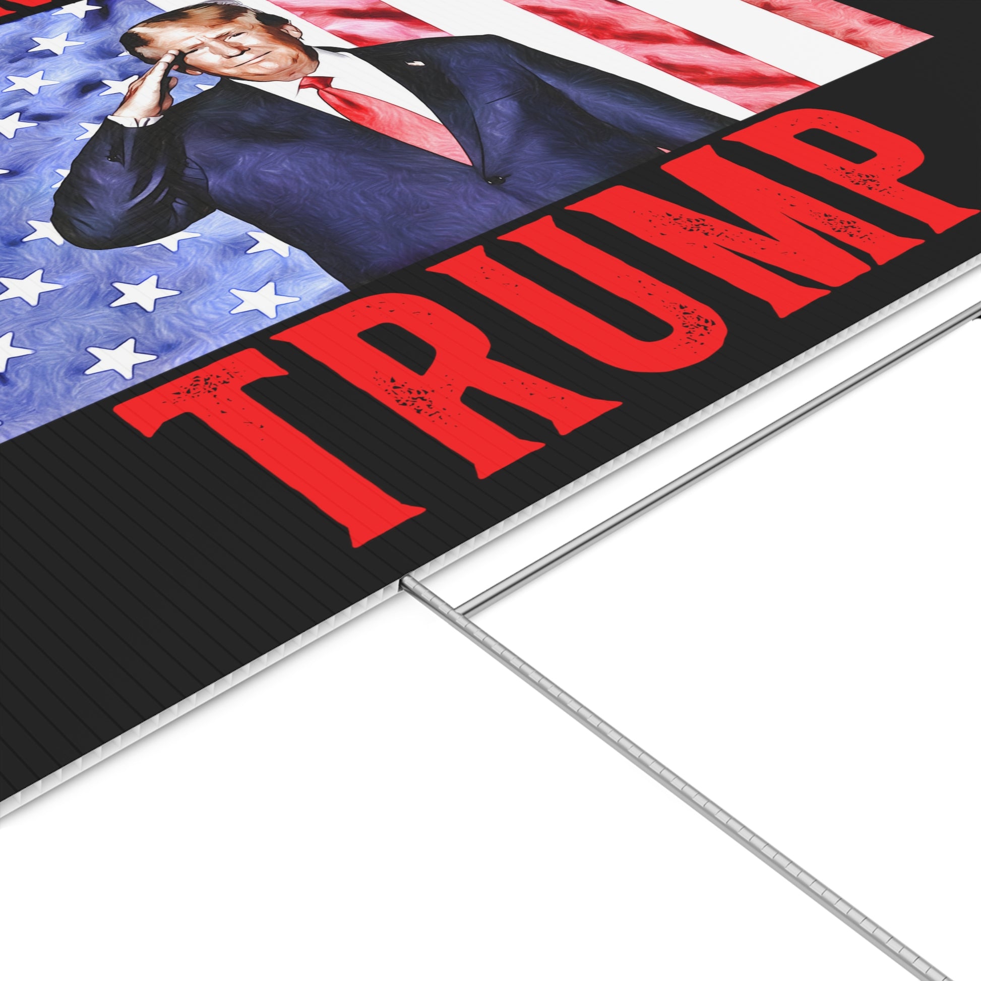 "I Stand With Trump" Lawn Sign - Weave Got Gifts - Unique Gifts You Won’t Find Anywhere Else!