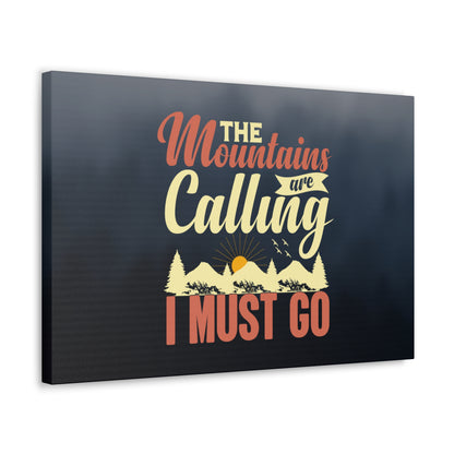 "The Mountains Are Calling" Wall Art - Weave Got Gifts - Unique Gifts You Won’t Find Anywhere Else!