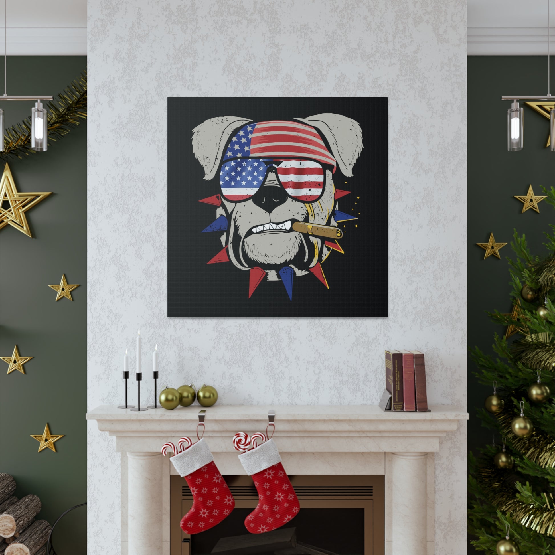 "American Bulldog" Wall Art - Weave Got Gifts - Unique Gifts You Won’t Find Anywhere Else!