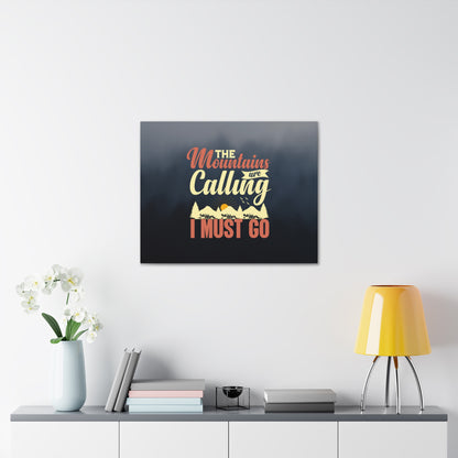 "The Mountains Are Calling" Wall Art - Weave Got Gifts - Unique Gifts You Won’t Find Anywhere Else!