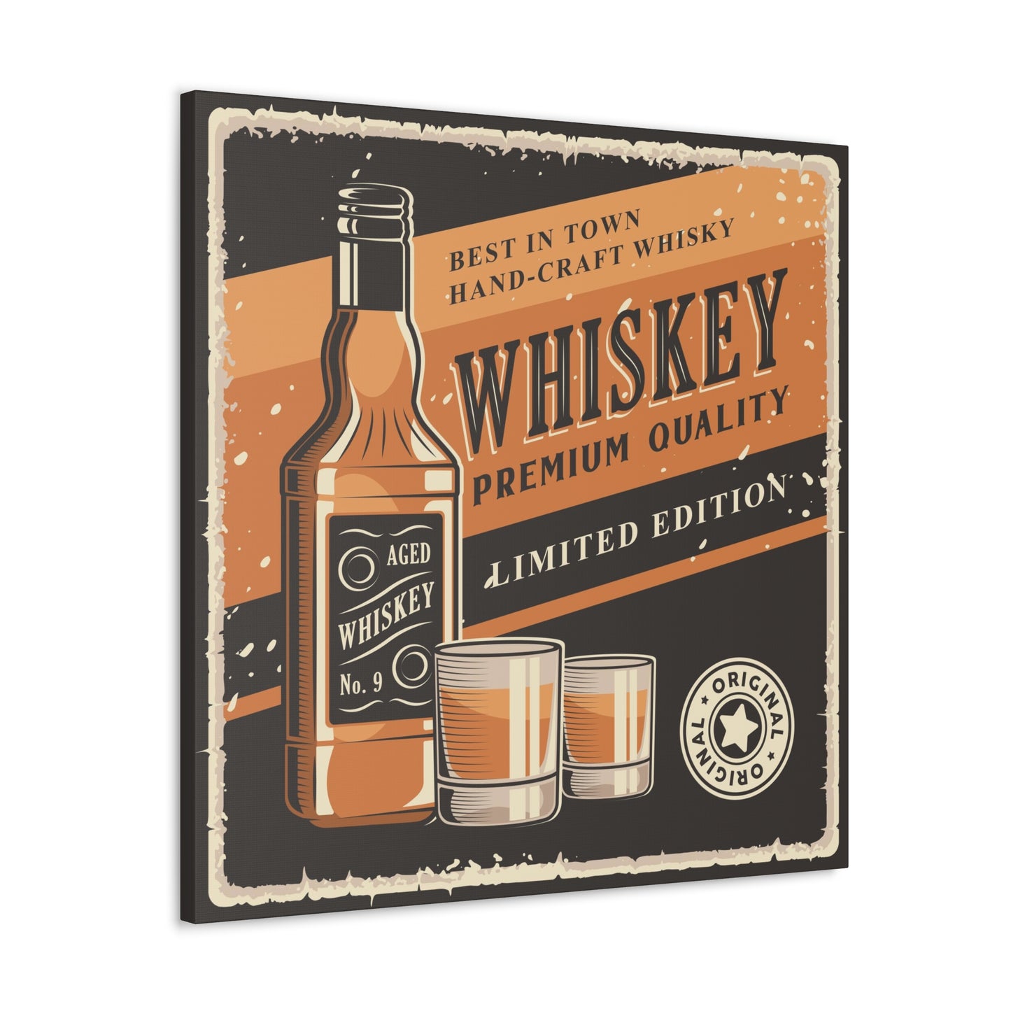 "Whiskey" Wall Art - Weave Got Gifts - Unique Gifts You Won’t Find Anywhere Else!