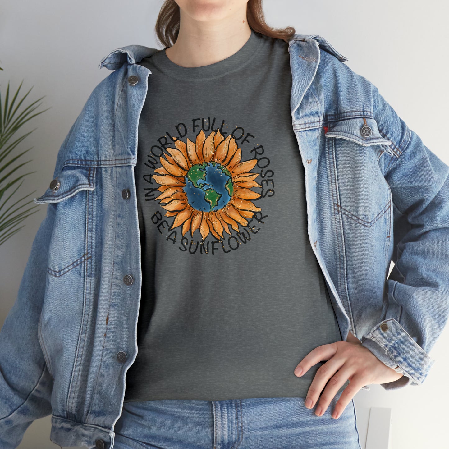 "Be A Sunflower" T-shirt - Weave Got Gifts - Unique Gifts You Won’t Find Anywhere Else!