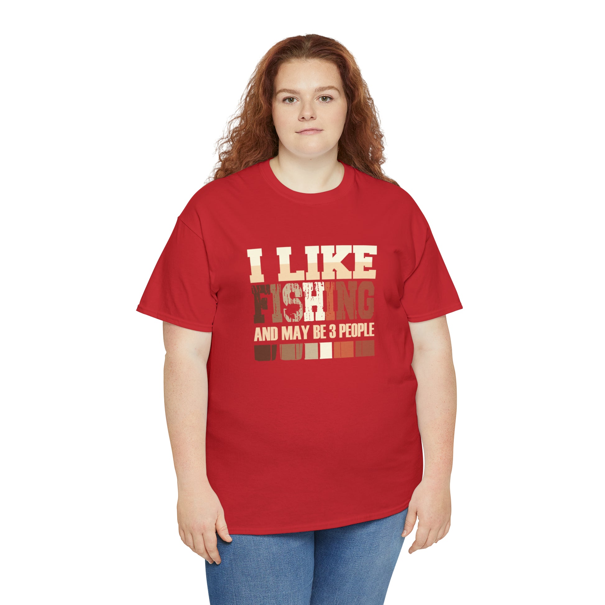 "I Like Fishing & Like 3 People" T-Shirt - Weave Got Gifts - Unique Gifts You Won’t Find Anywhere Else!