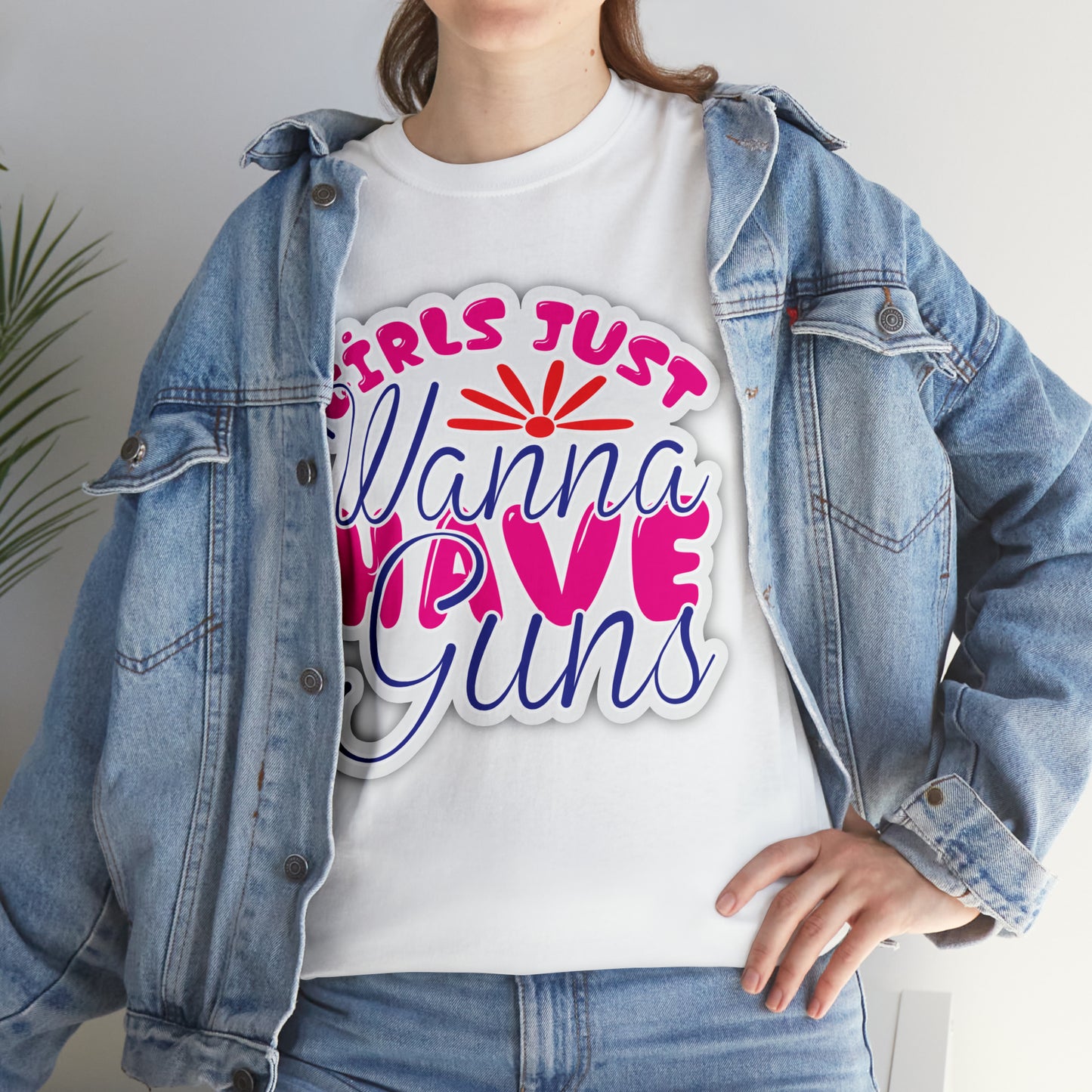 "Girl Just Wanna Have Guns" T-Shirt - Weave Got Gifts - Unique Gifts You Won’t Find Anywhere Else!