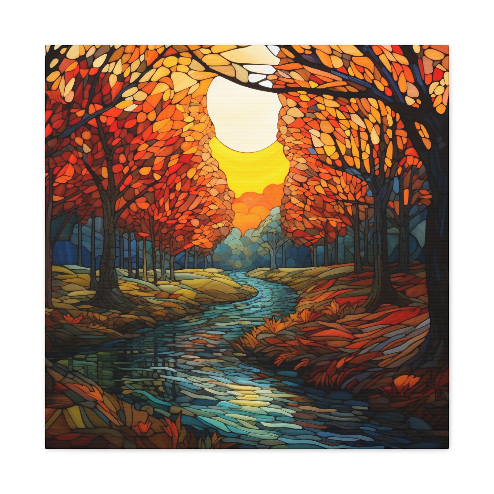 "River Sunset" Wall Art - Weave Got Gifts - Unique Gifts You Won’t Find Anywhere Else!