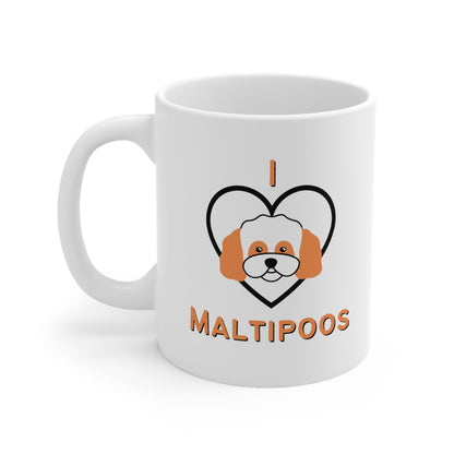 "I Love Maltipoos" Coffee Mug - Weave Got Gifts - Unique Gifts You Won’t Find Anywhere Else!