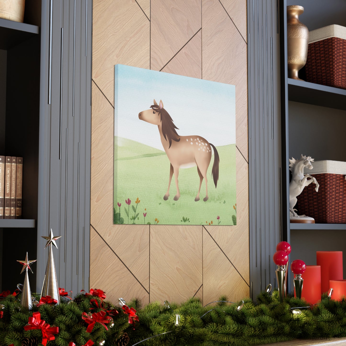 "Farm Horse" Kids Wall Art - Weave Got Gifts - Unique Gifts You Won’t Find Anywhere Else!