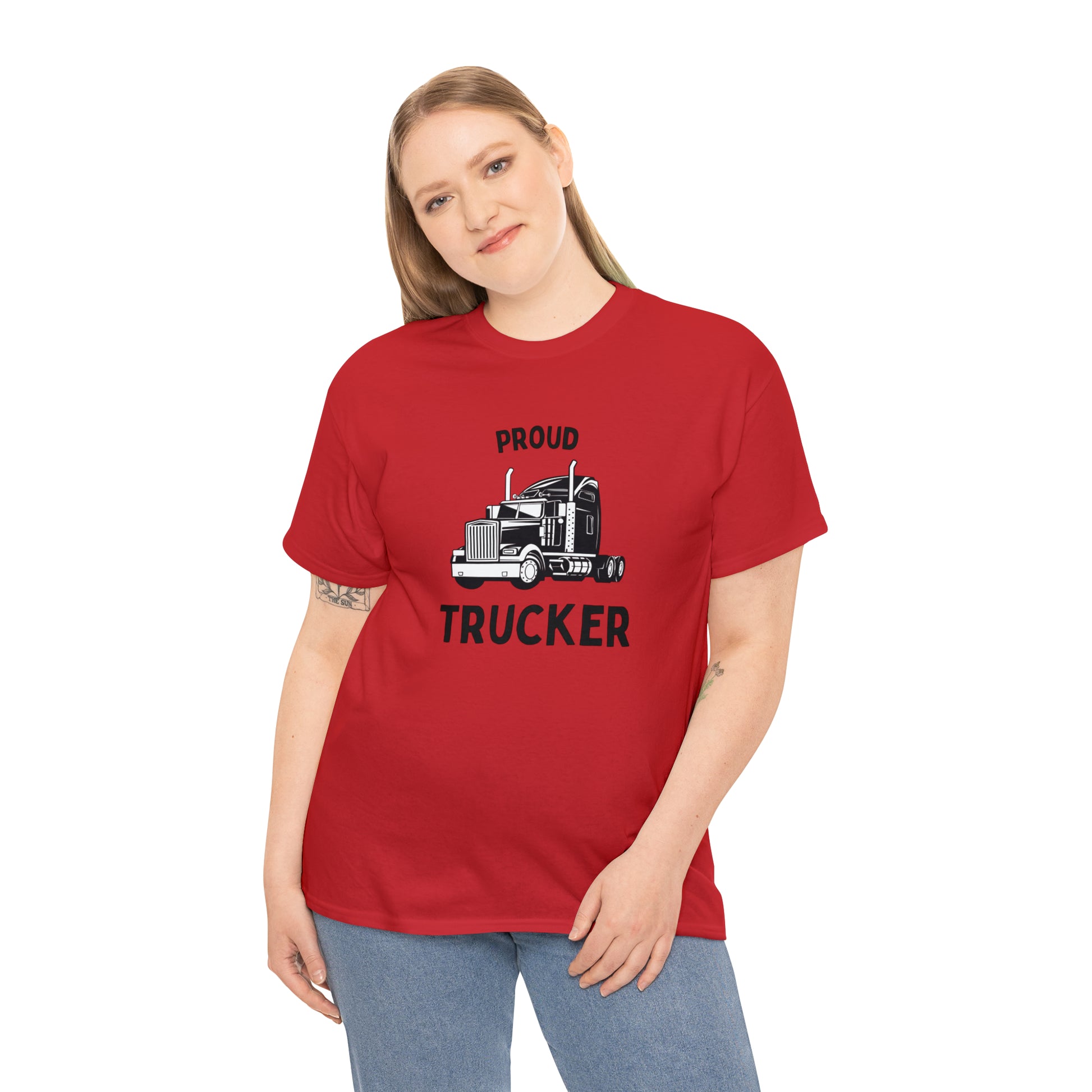 "Proud Trucker" T-Shirt - Weave Got Gifts - Unique Gifts You Won’t Find Anywhere Else!