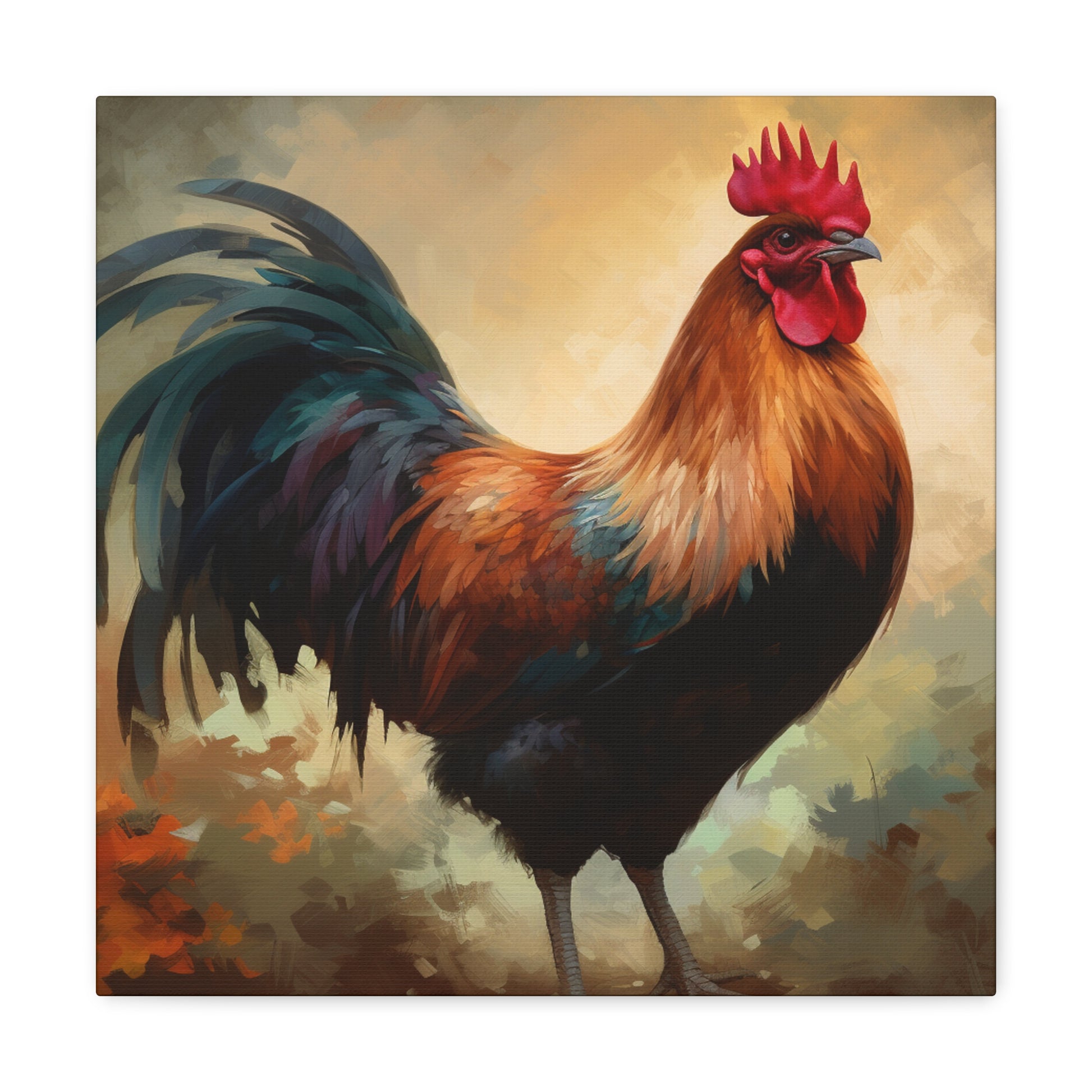 "Farm Rooster" Wall Art - Weave Got Gifts - Unique Gifts You Won’t Find Anywhere Else!