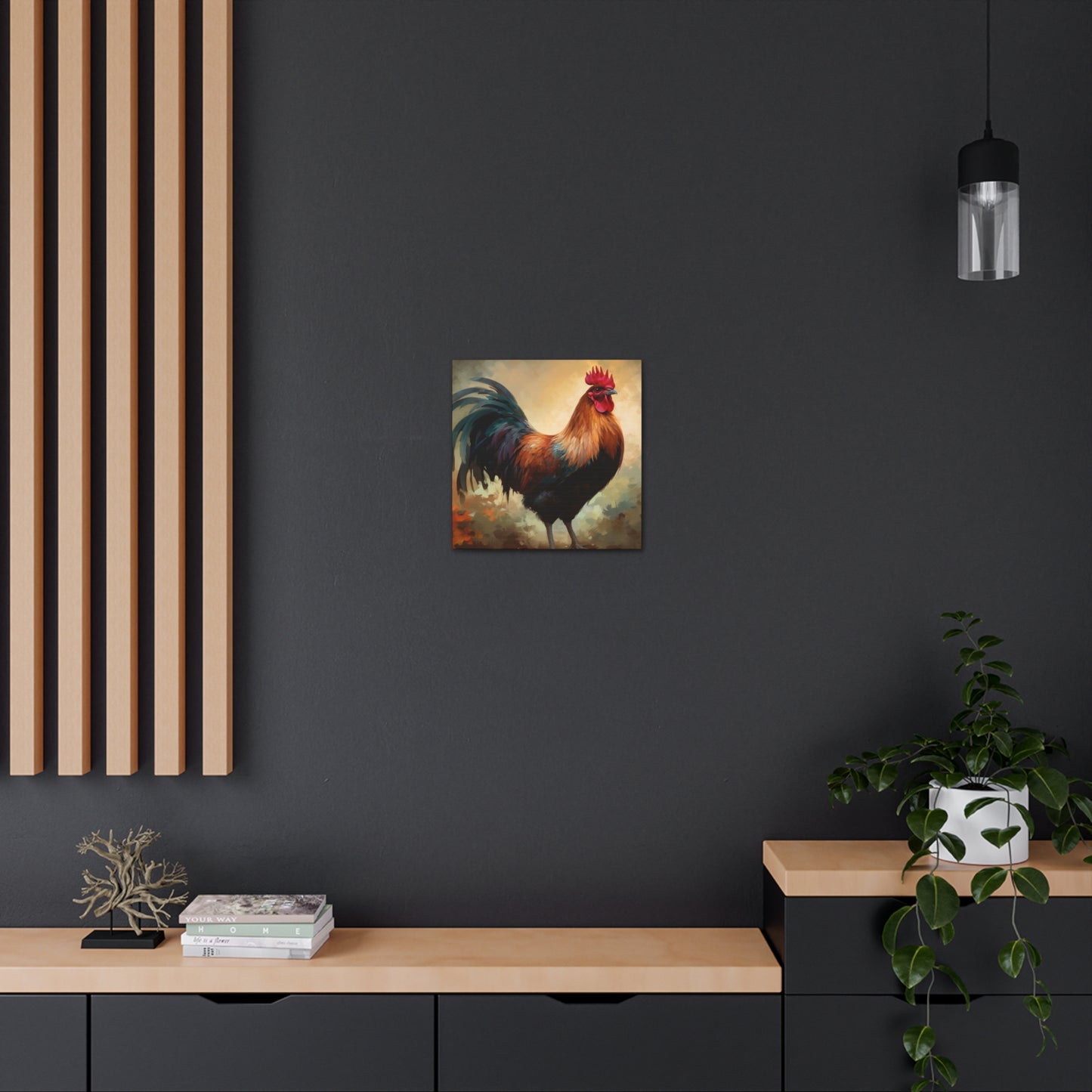 "Farm Rooster" Wall Art - Weave Got Gifts - Unique Gifts You Won’t Find Anywhere Else!