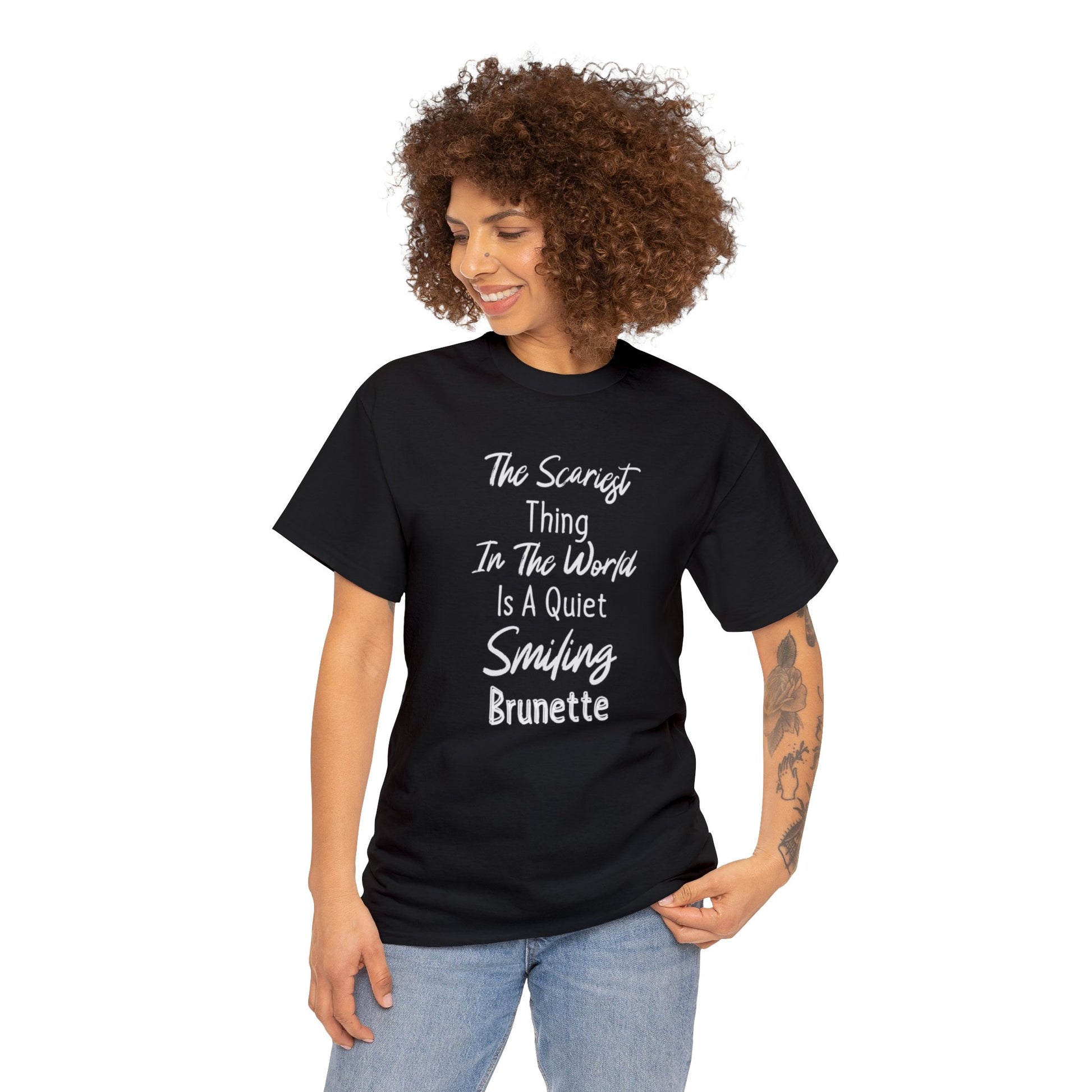 "Scary Brunette" T-Shirt - Weave Got Gifts - Unique Gifts You Won’t Find Anywhere Else!