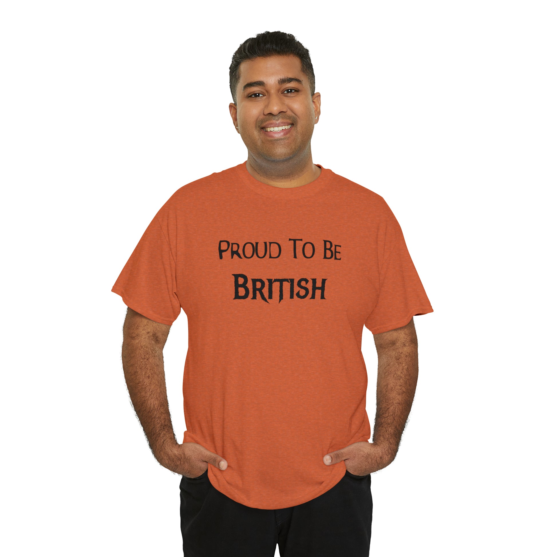 "Proud To Be British" T-Shirt - Weave Got Gifts - Unique Gifts You Won’t Find Anywhere Else!