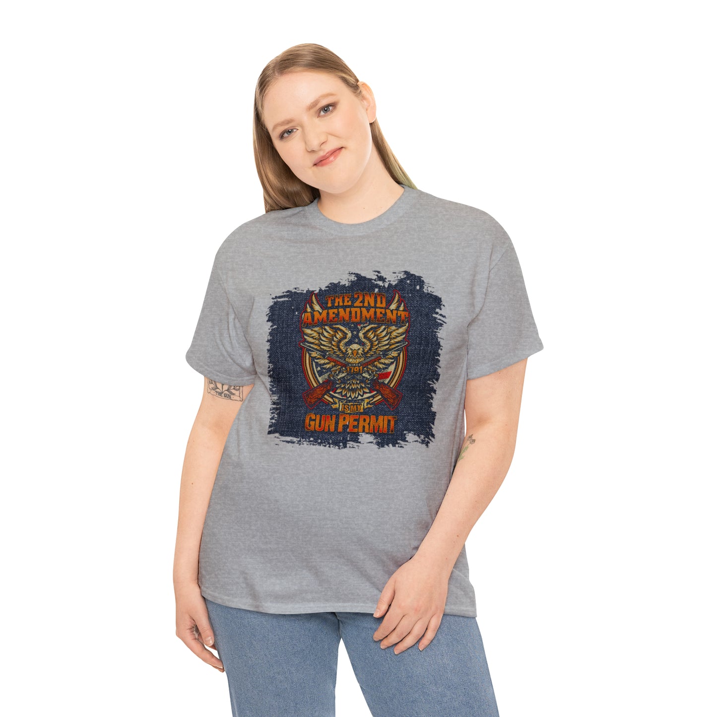 "2A Gun Permit" T-Shirt - Weave Got Gifts - Unique Gifts You Won’t Find Anywhere Else!