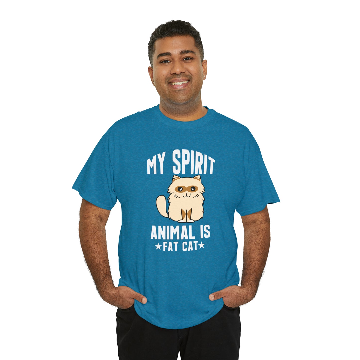 "Fat Cat Spirit Animal" T-Shirt - Weave Got Gifts - Unique Gifts You Won’t Find Anywhere Else!