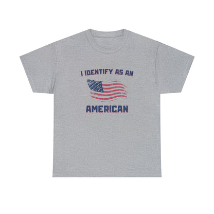 USA t-shirt with bold American flag design
