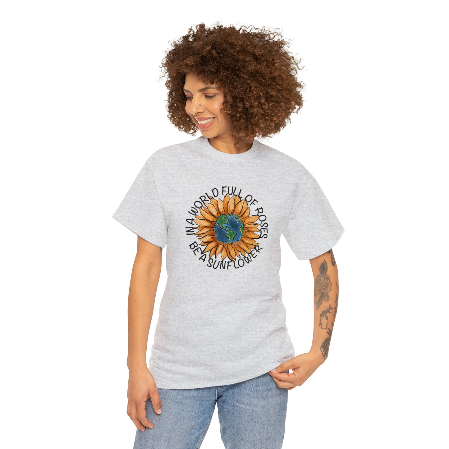 "Be A Sunflower" T-shirt - Weave Got Gifts - Unique Gifts You Won’t Find Anywhere Else!