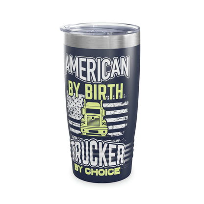 "American Trucker" Tumbler - Weave Got Gifts - Unique Gifts You Won’t Find Anywhere Else!