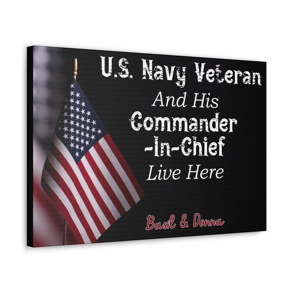 Custom "US Navy Veteran" Wall Art - Weave Got Gifts - Unique Gifts You Won’t Find Anywhere Else!