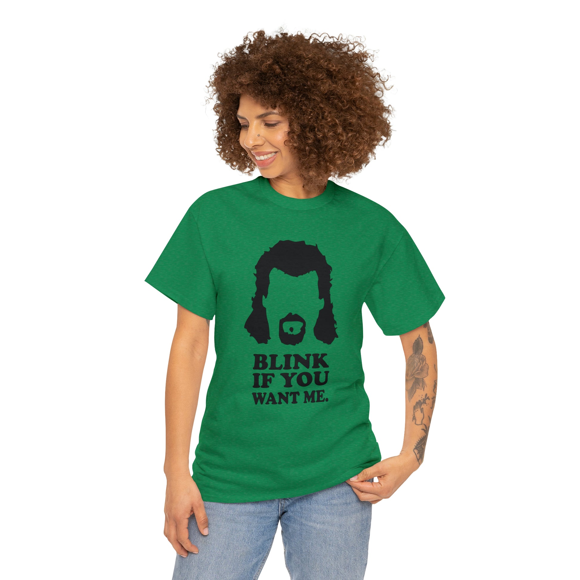 "Blink If You Want Me" T-Shirt - Weave Got Gifts - Unique Gifts You Won’t Find Anywhere Else!