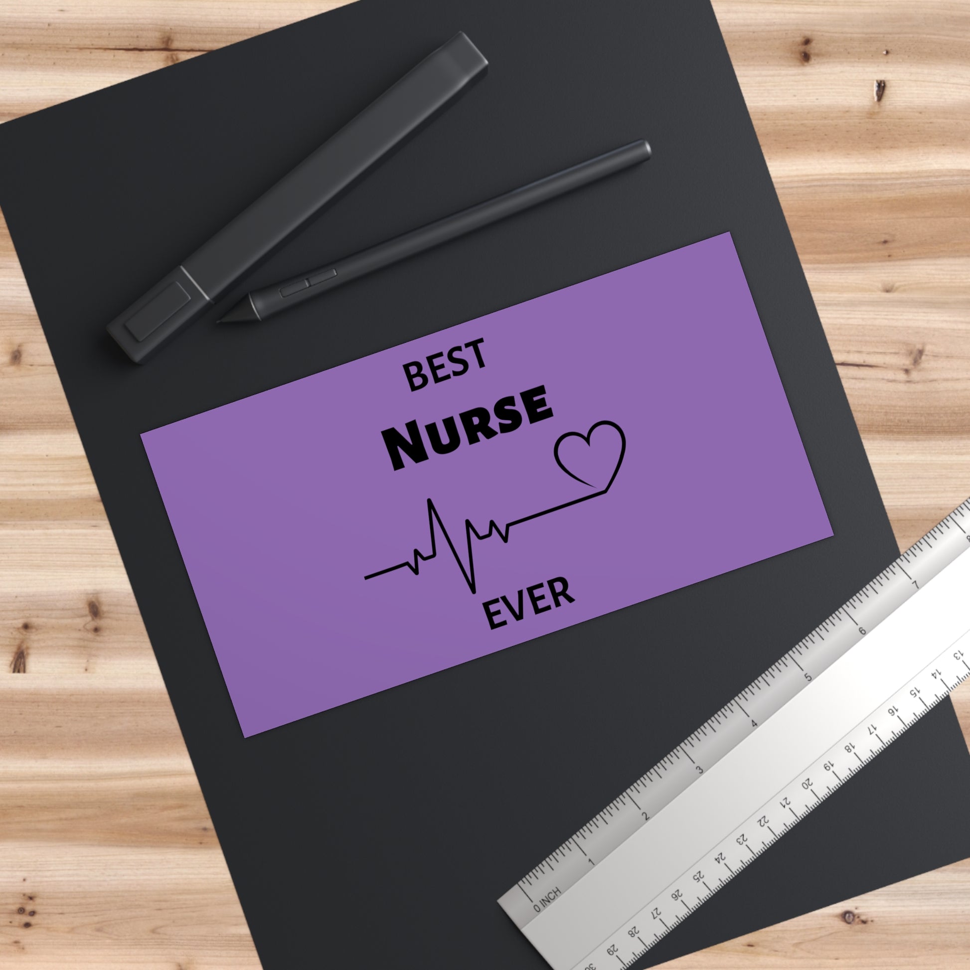 "Best Nurse Ever" Bumper Sticker - Weave Got Gifts - Unique Gifts You Won’t Find Anywhere Else!