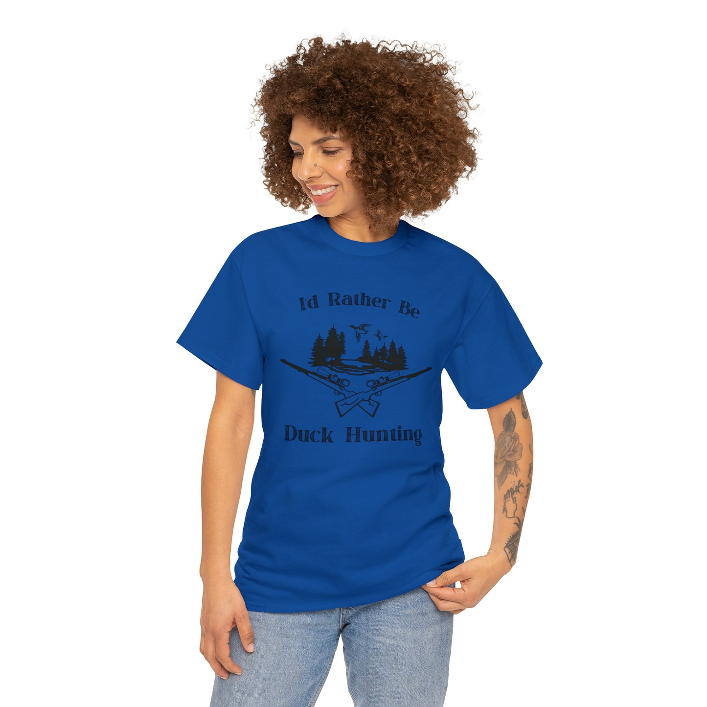 "I'd Rather Be Duck Hunting" T-Shirt - Weave Got Gifts - Unique Gifts You Won’t Find Anywhere Else!