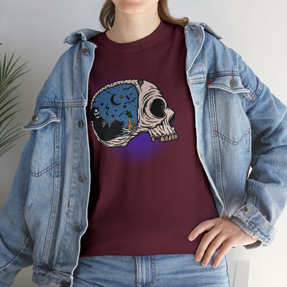 "Grim Reaper Inside Skull Smoking Cannabis" T-Shirt - Weave Got Gifts - Unique Gifts You Won’t Find Anywhere Else!