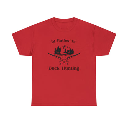 "I'd Rather Be Duck Hunting" T-Shirt - Weave Got Gifts - Unique Gifts You Won’t Find Anywhere Else!