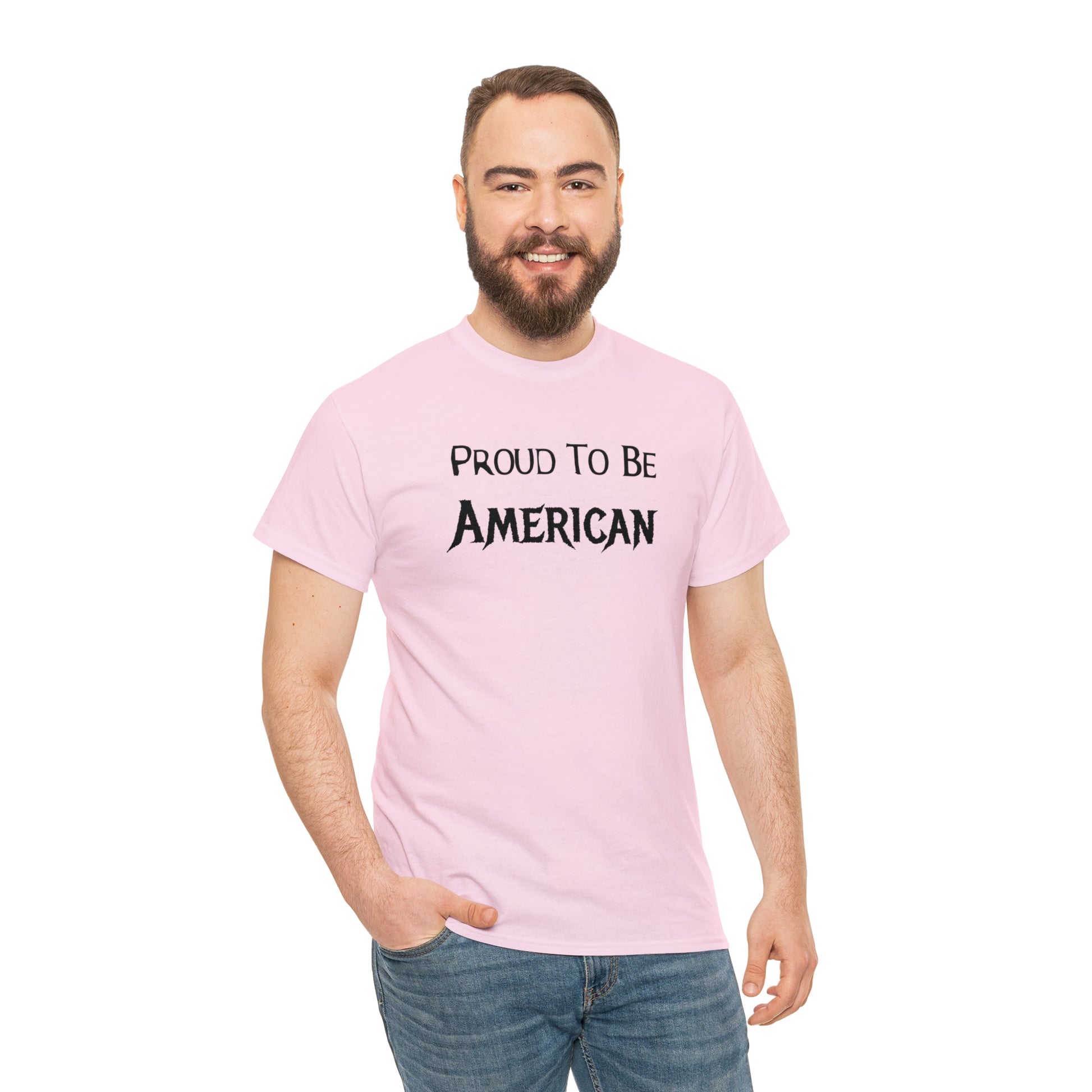 "Proud To Be American" T-Shirt - Weave Got Gifts - Unique Gifts You Won’t Find Anywhere Else!