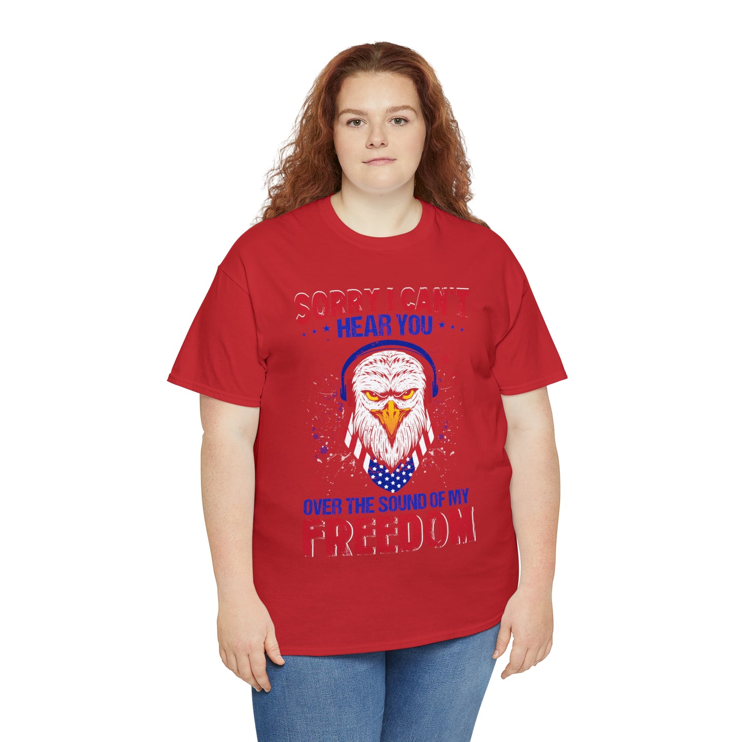 "Can't Hear You Over The Sound Of My Freedom" T-Shirt - Weave Got Gifts - Unique Gifts You Won’t Find Anywhere Else!