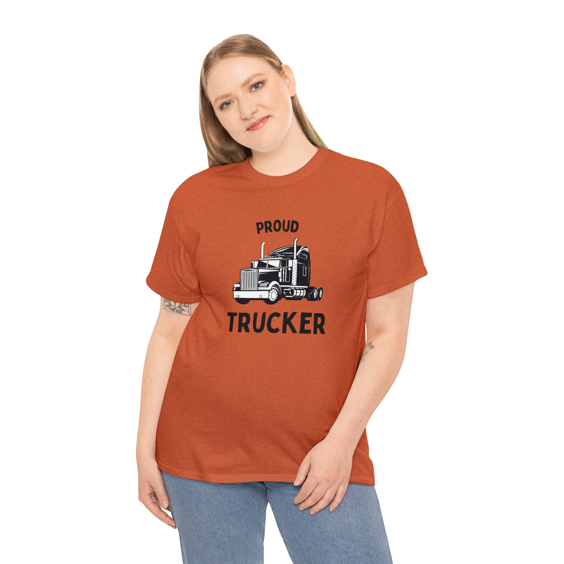 "Proud Trucker" T-Shirt - Weave Got Gifts - Unique Gifts You Won’t Find Anywhere Else!