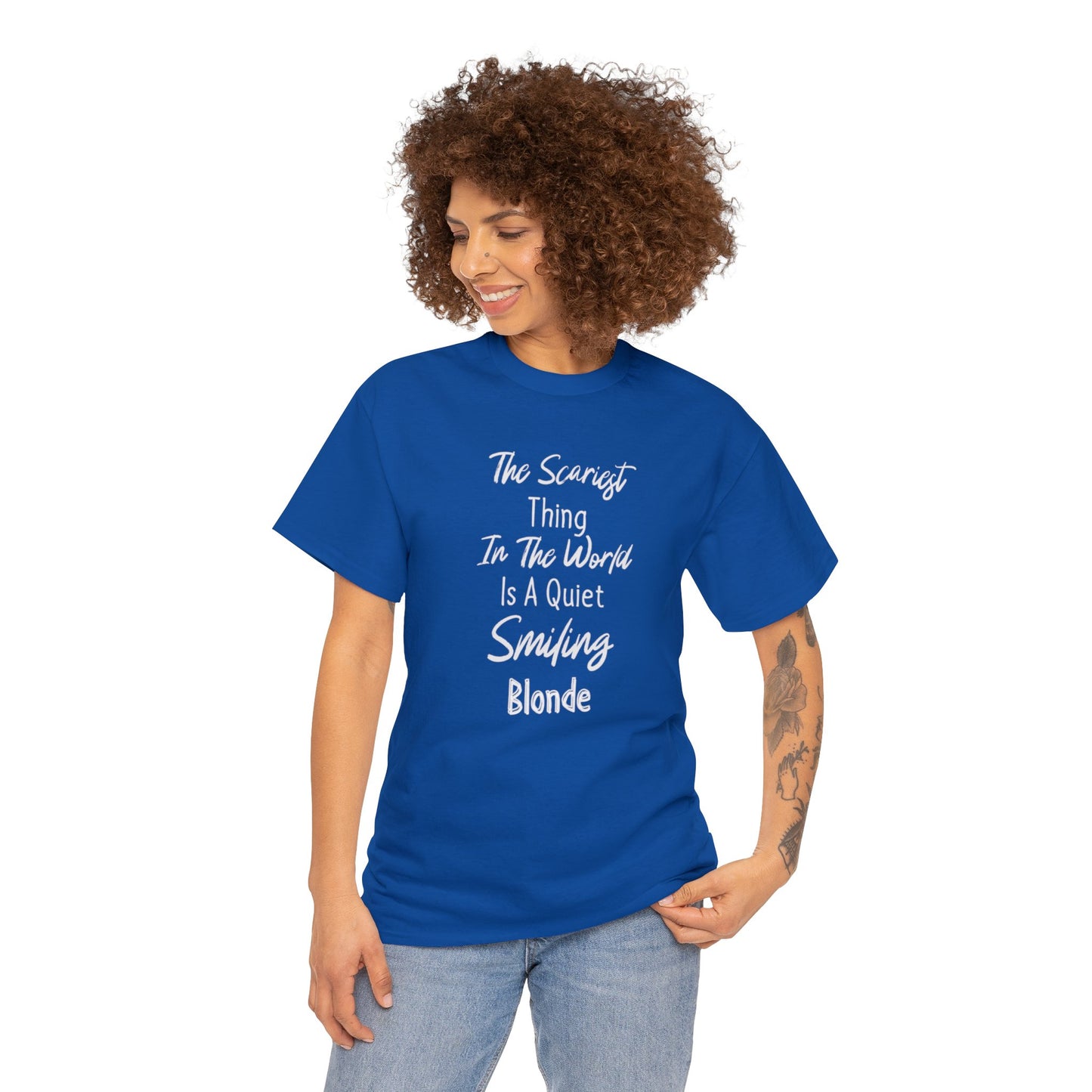 "Scary Blonde" T-Shirt - Weave Got Gifts - Unique Gifts You Won’t Find Anywhere Else!