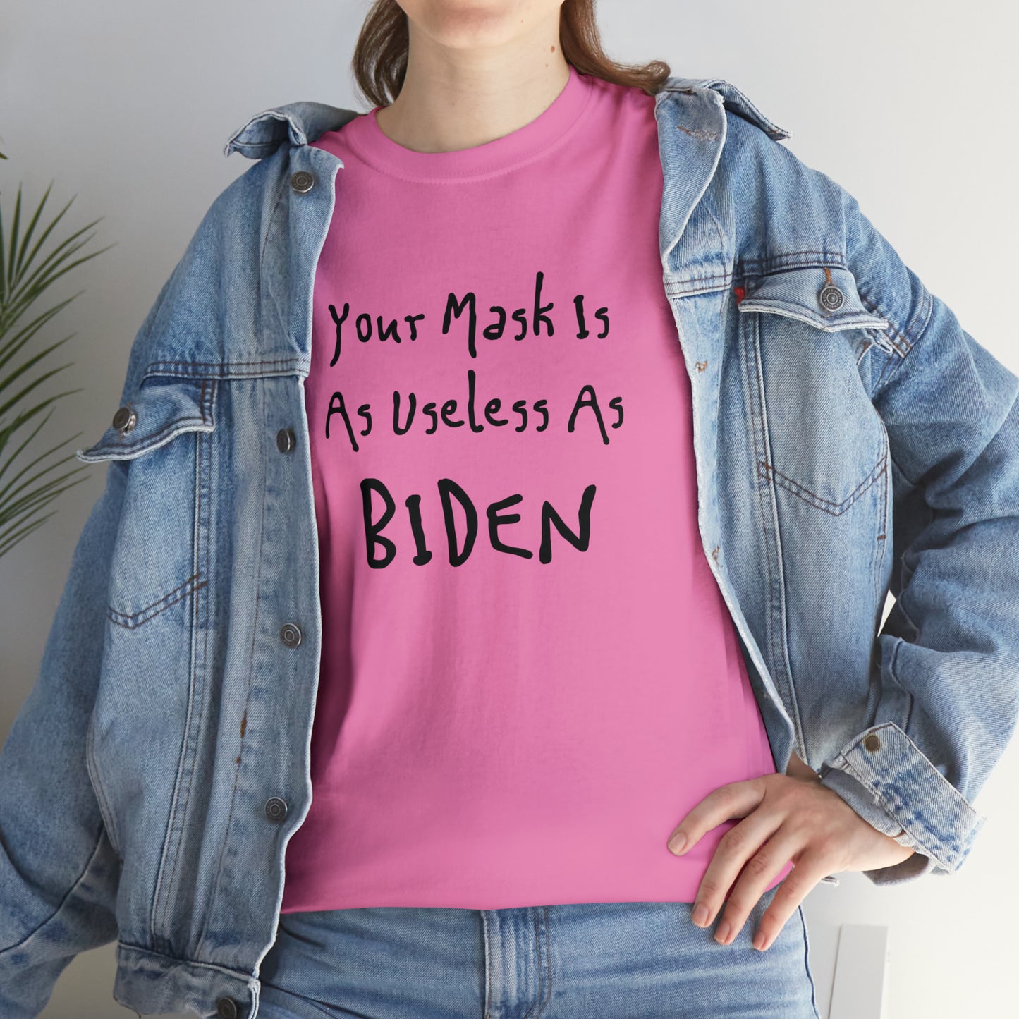 "Your Mask Is As Useless As Biden" T-Shirt - Weave Got Gifts - Unique Gifts You Won’t Find Anywhere Else!