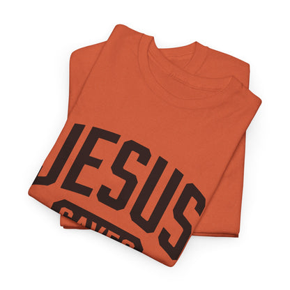 Jesus Saves Shirt – Faithful Christian Apparel in Bright Colors

