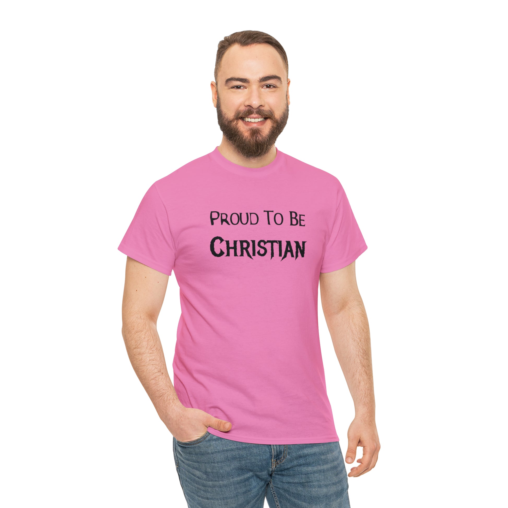 "Proud To Be Christian" T-Shirt - Weave Got Gifts - Unique Gifts You Won’t Find Anywhere Else!