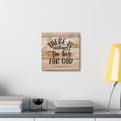 "There Is Nothing Too Big For God" Wall Art - Weave Got Gifts - Unique Gifts You Won’t Find Anywhere Else!