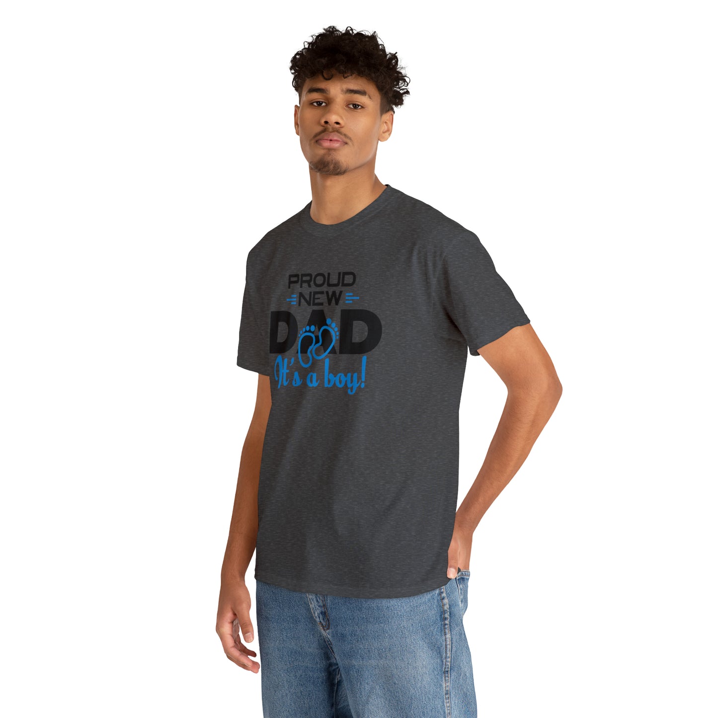 "New Boy Dad" T-Shirt - Weave Got Gifts - Unique Gifts You Won’t Find Anywhere Else!