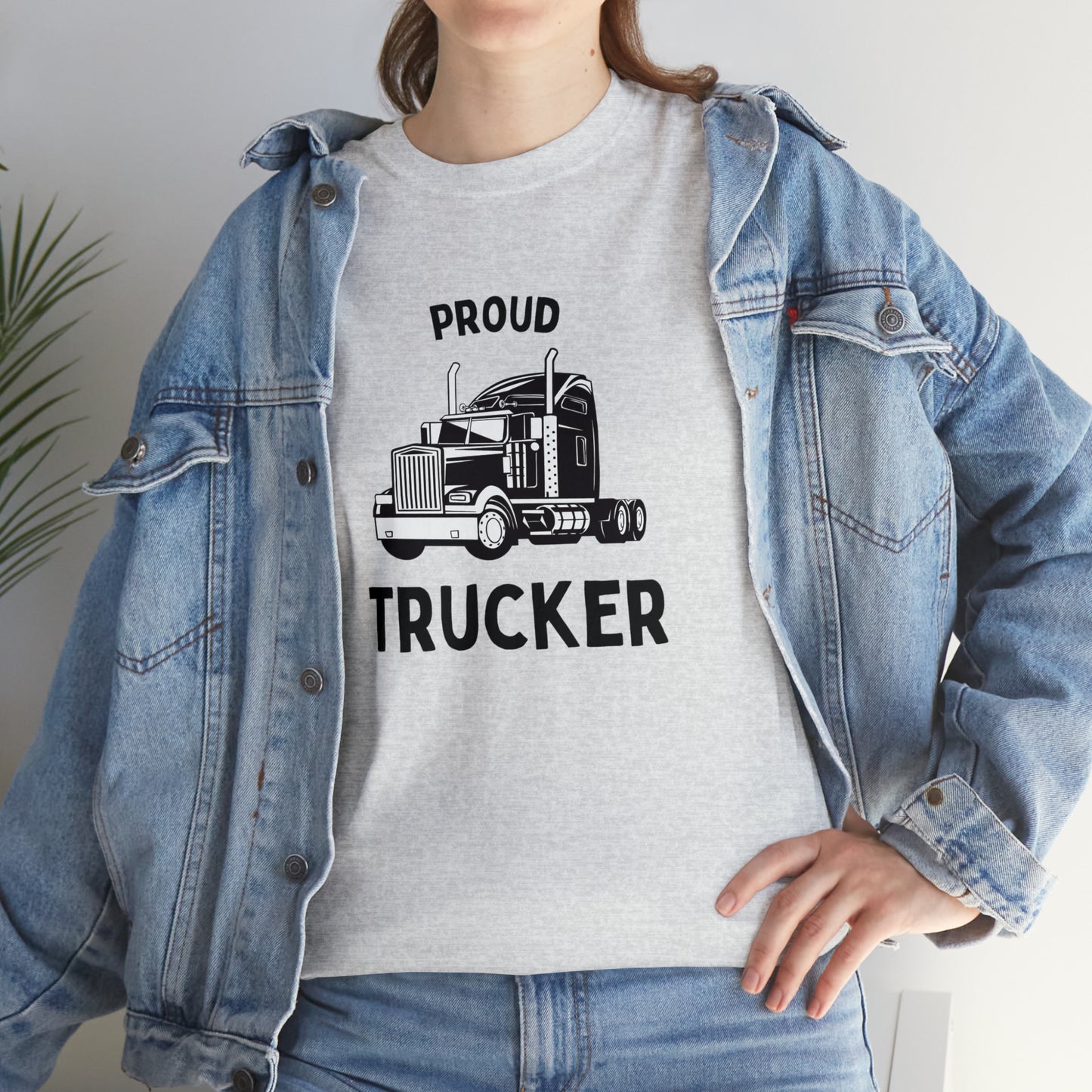 "Proud Trucker" T-Shirt - Weave Got Gifts - Unique Gifts You Won’t Find Anywhere Else!