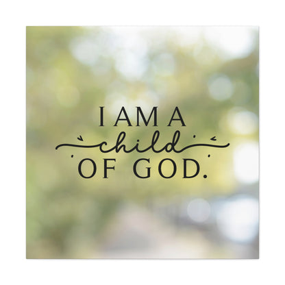 "I Am A Child Of God" Wall Art - Weave Got Gifts - Unique Gifts You Won’t Find Anywhere Else!