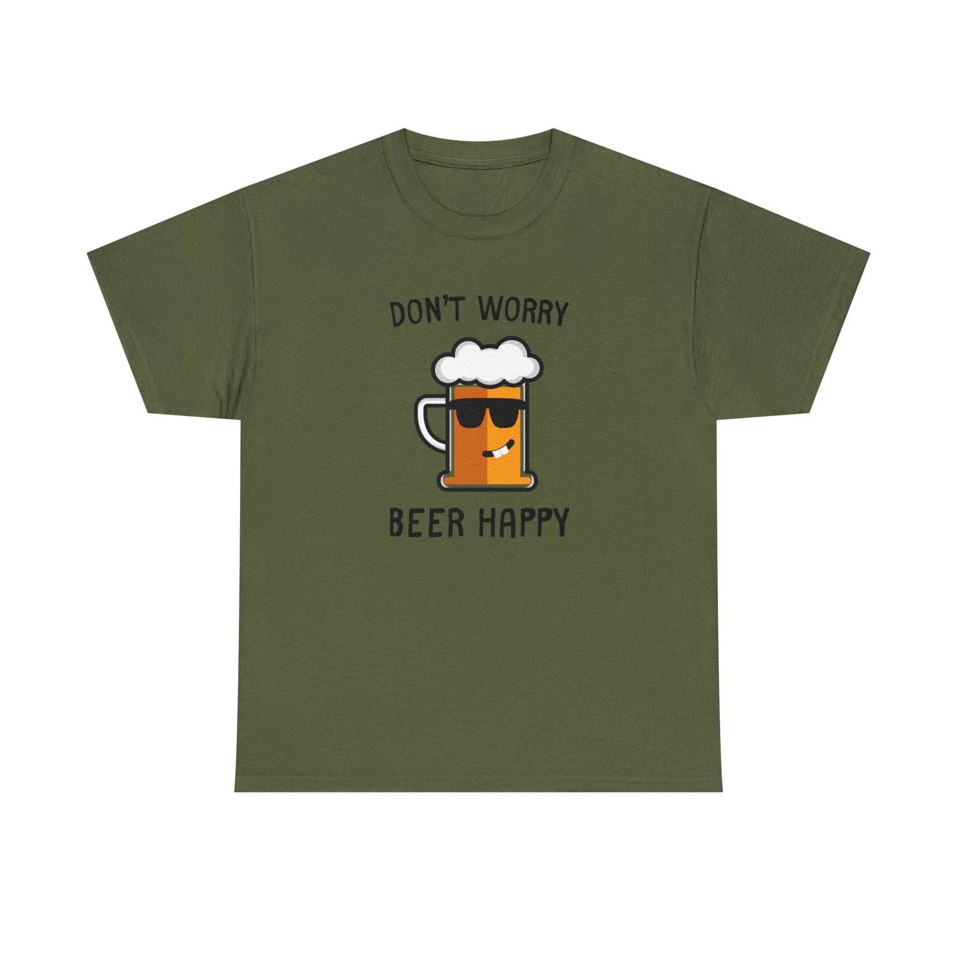 Beer mug design t-shirt for beer fans
