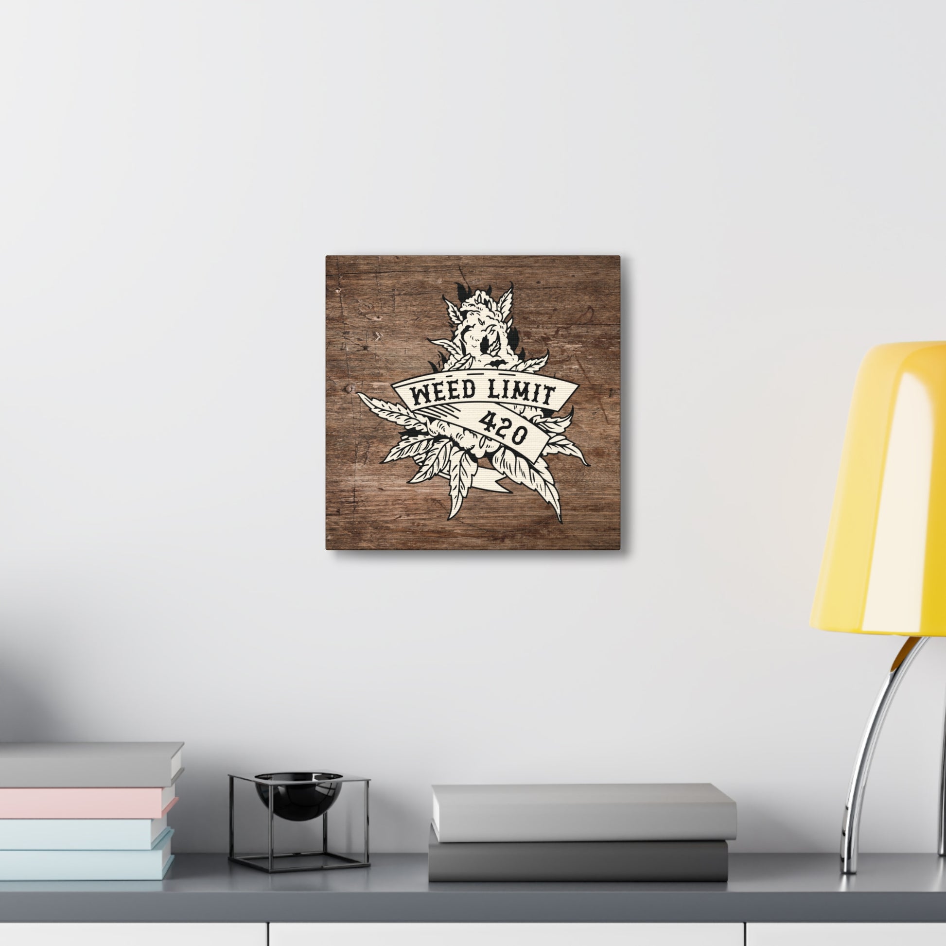 "Weed Limit 420" Wall Art - Weave Got Gifts - Unique Gifts You Won’t Find Anywhere Else!