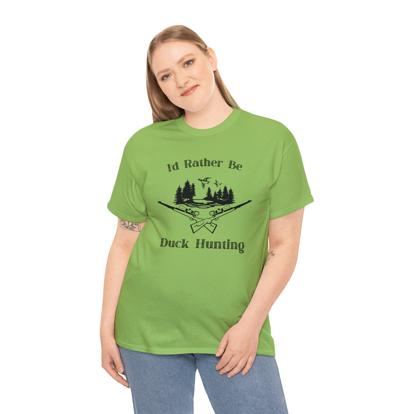 "I'd Rather Be Duck Hunting" T-Shirt - Weave Got Gifts - Unique Gifts You Won’t Find Anywhere Else!