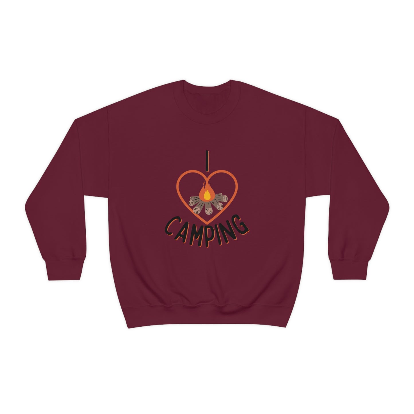 Outdoor apparel – I Love Camping sweatshirt
