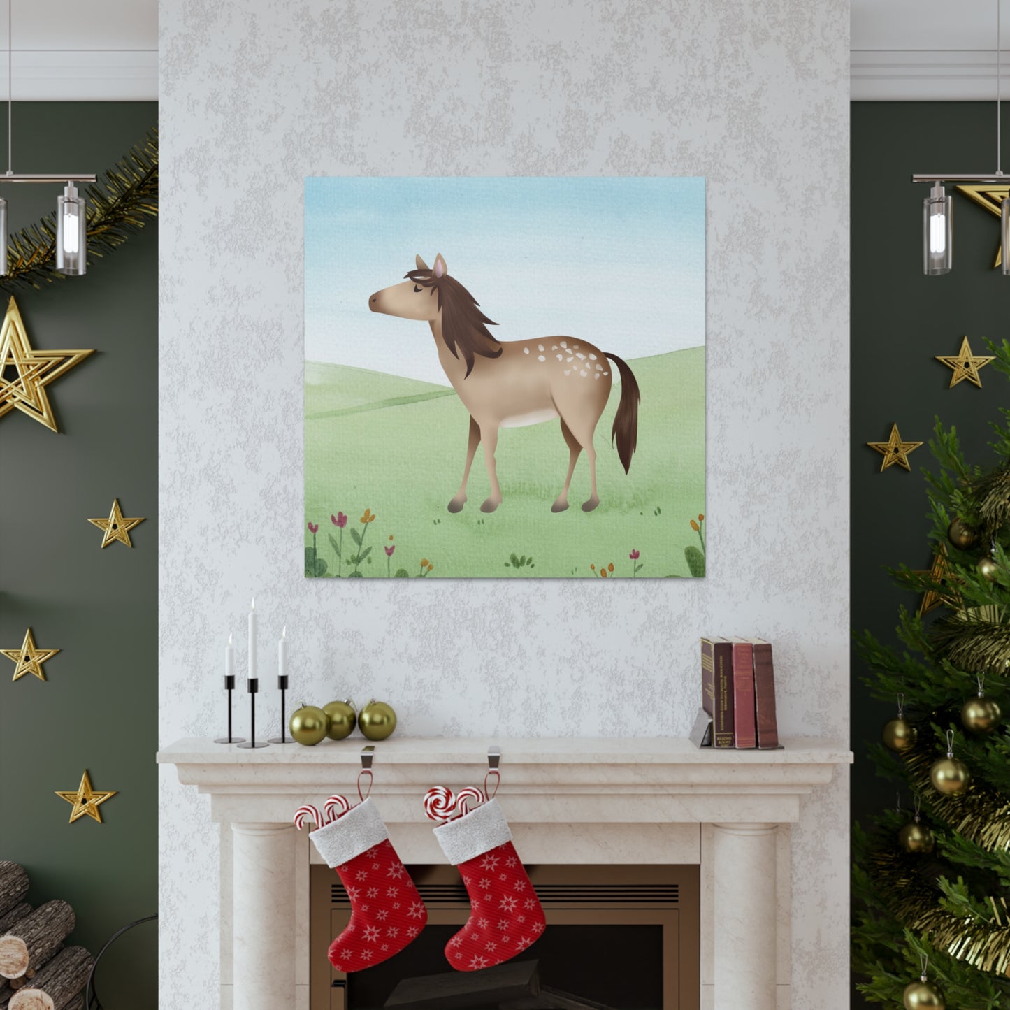 "Farm Horse" Kids Wall Art - Weave Got Gifts - Unique Gifts You Won’t Find Anywhere Else!