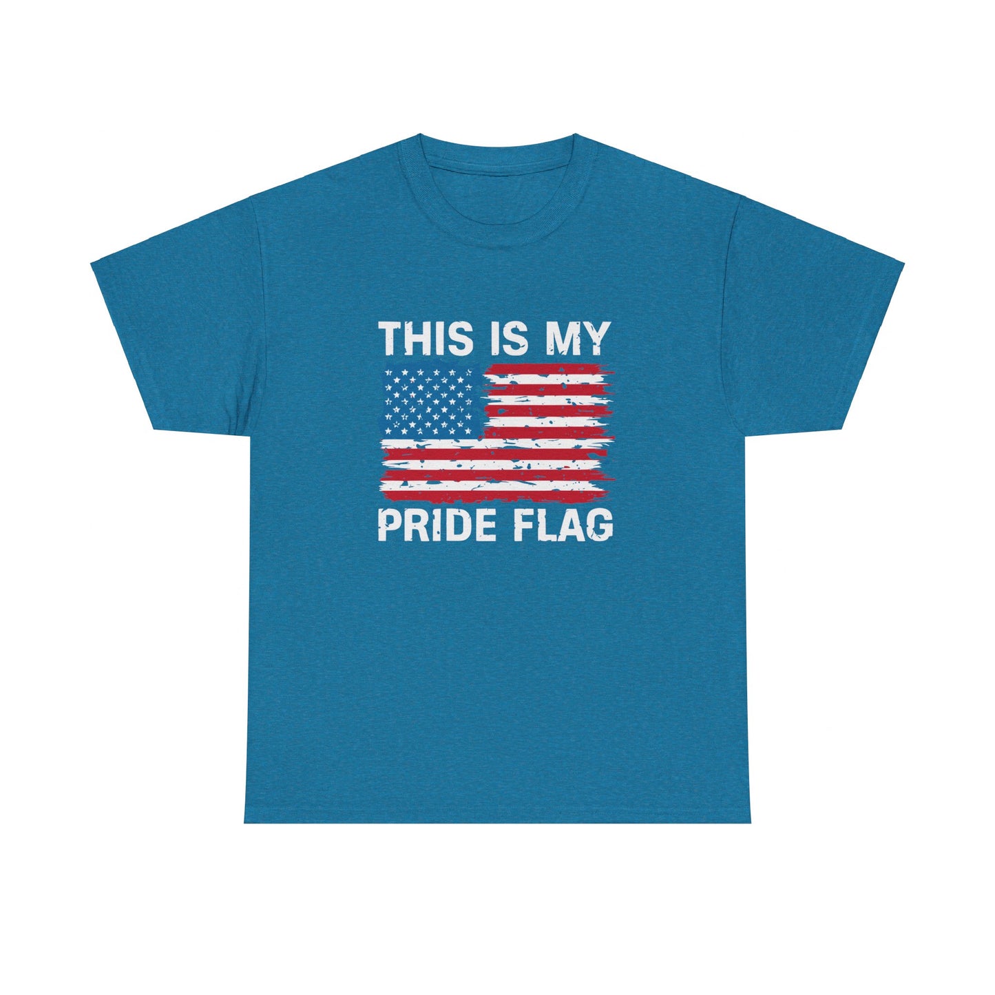 "This Is My Pride Flag American Patriot T-Shirt"